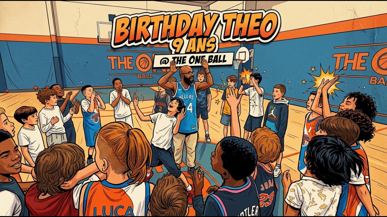 BIRTHDAY THEO 9 ANS